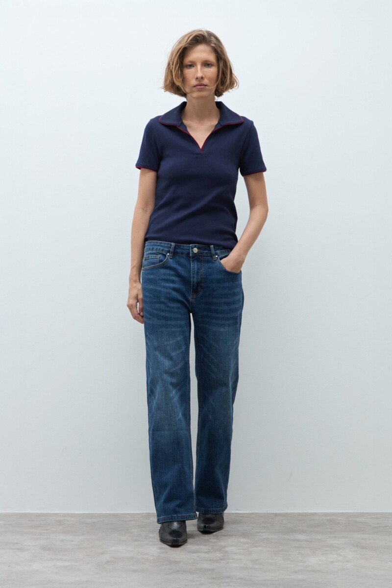 Jean recto Pola jean medio