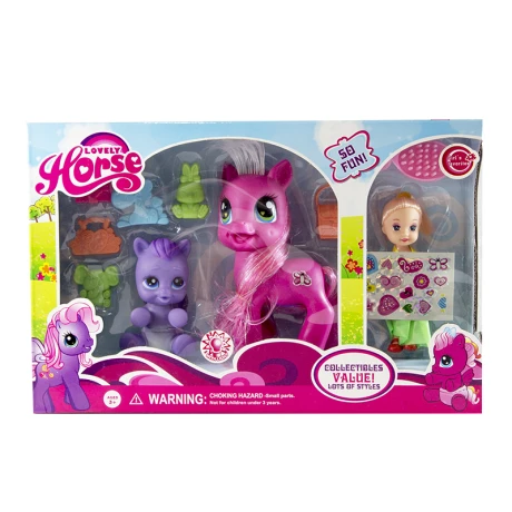 Pony + Muñeca Infantil LOVELY HORSE Pony + Muñeca Infantil LOVELY HORSE