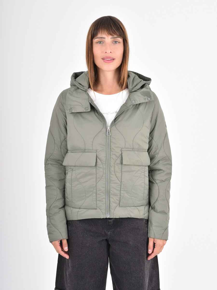 CAMPERA AURELA - VERDE MILI 