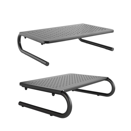 Soporte Elevador de Monitor o Notebook en Acero STB-082 Soporte Elevador de Monitor o Notebook en Acero STB-082