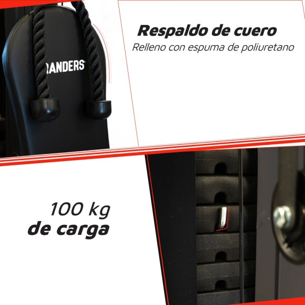 Multigimnasio Randers 100kg C/scott MULTIGIMNASIO RANDERS 100KG C/SCOTT