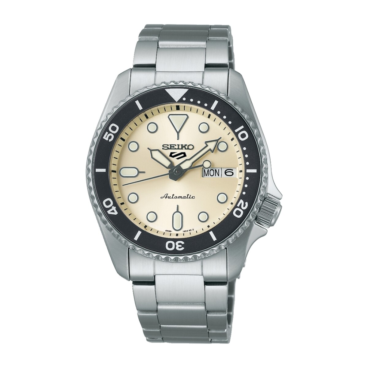 Reloj Automático Seiko 5 Sports Srpk31k1 Para Hombre Con Correa De Acero 