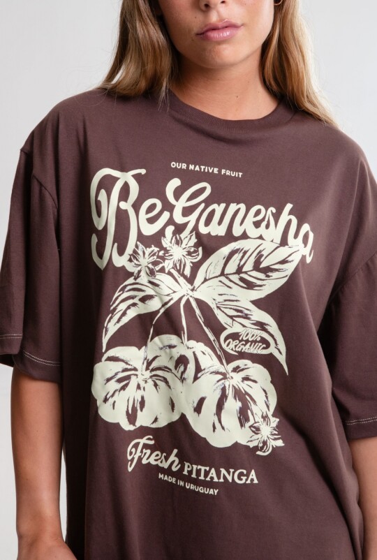 T-shirt Pitanga Marron