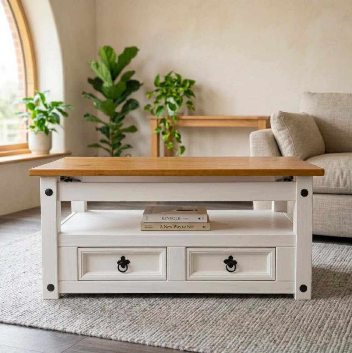 Mesa Ratona Articulada Blanca CH9145B 