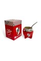 MATE PAMPA MATE TRADICIONAL BOCA CERRADO EDIC. CLUBES RIVER PLATE