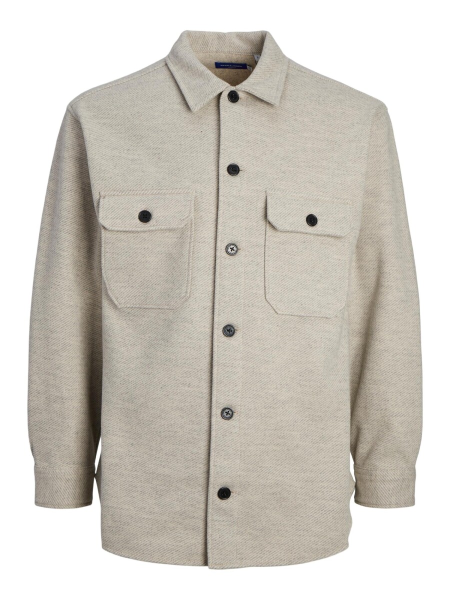 Sobrecamisa Zachary Efecto Melange - Light Grey Melange 