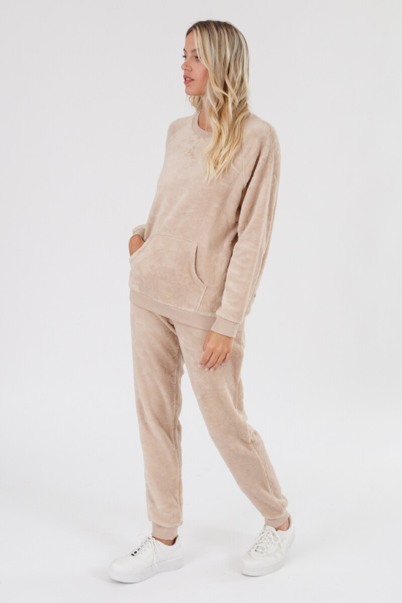 Pijama 3d - Beige 