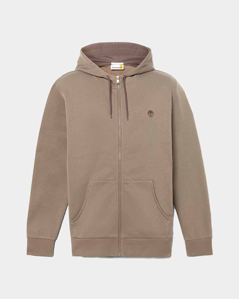 Polera Oyster River Chest Logo Hombre Chocolate Chip