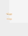 Aros Sets Metal Set De Earcuff Metal Bold - Dorado