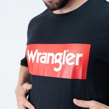 Remera Wrangler de Hombre - BOX LOGO T-SHIRT - WM5502URPR Sin color