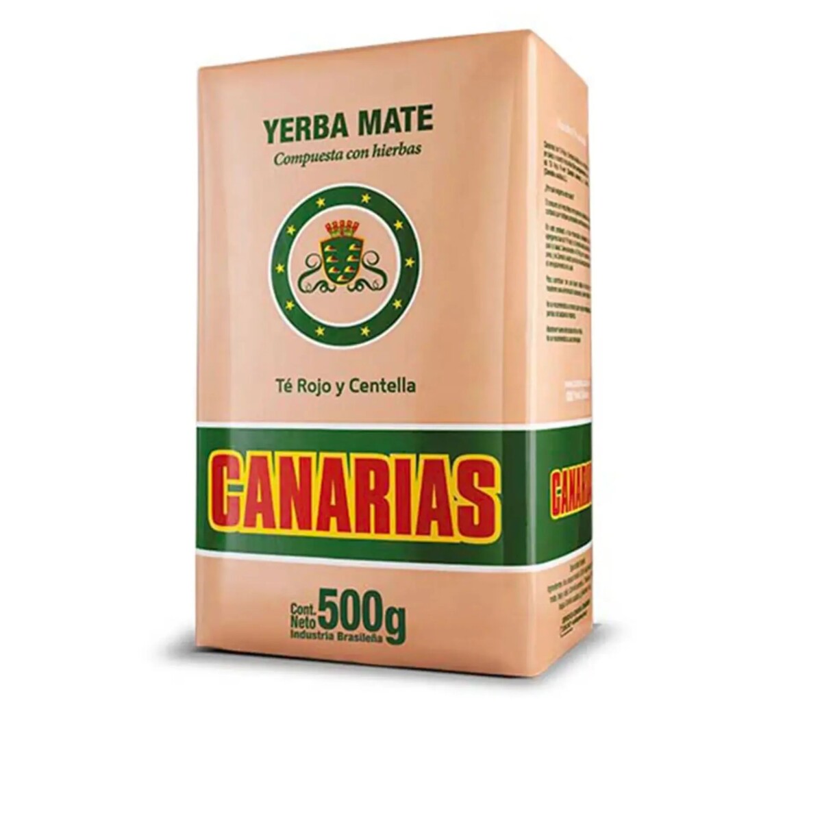 Yerba Mate Canarias Té Rojo y Centella 500GR 