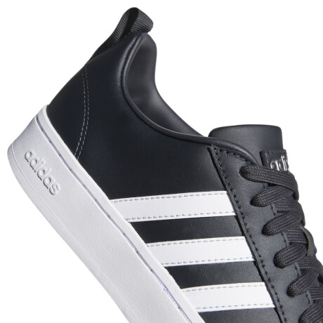 Championes adidas Court Low Black/White