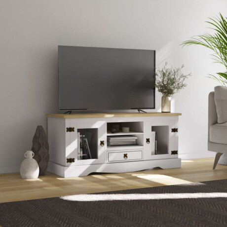 Rack 2 Puertas Vidrio Li­nea Mexicana Línea Mexicana