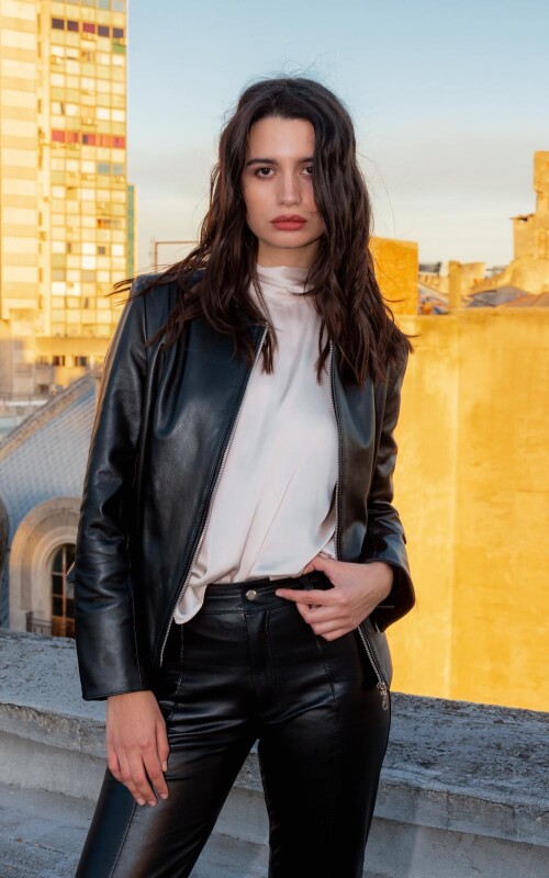 Chaqueta Tunez Negro