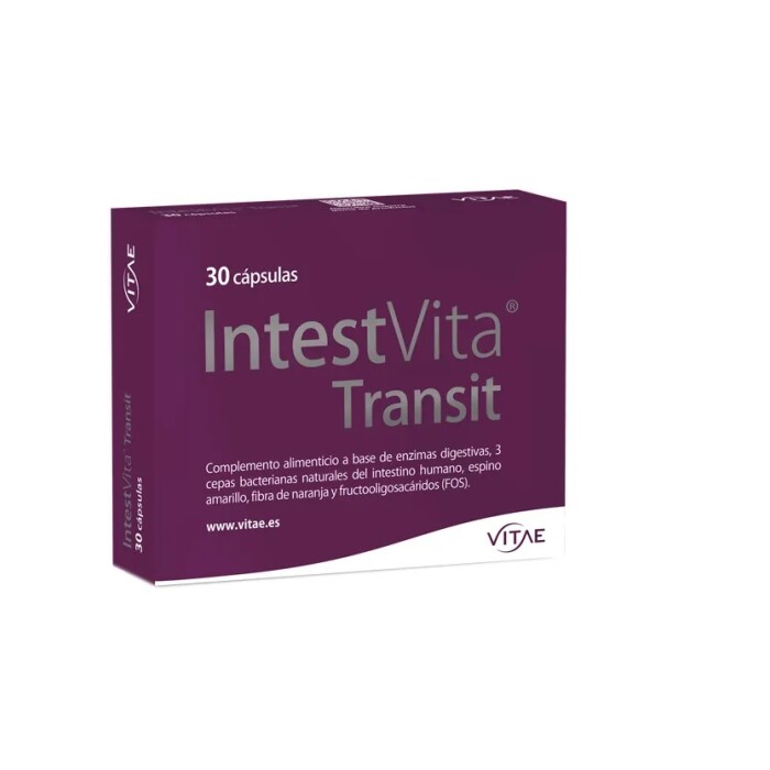 INTESTVITA TRNASIT CJ X 30 CAPS. única