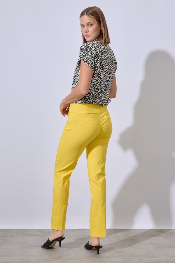 Pantalon Modelador AMARILLO