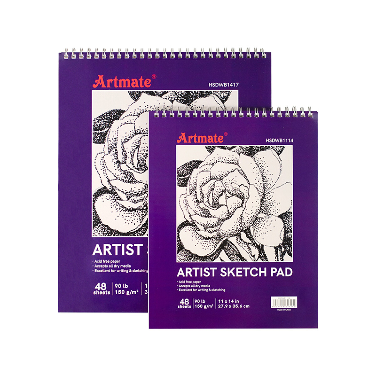 Block de dibujo Artist Sketch Pad ARTMATE - 27,9 x 35,6 cm 