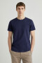 Remera cuello redondo ICONIC 150 AZUL MARINO