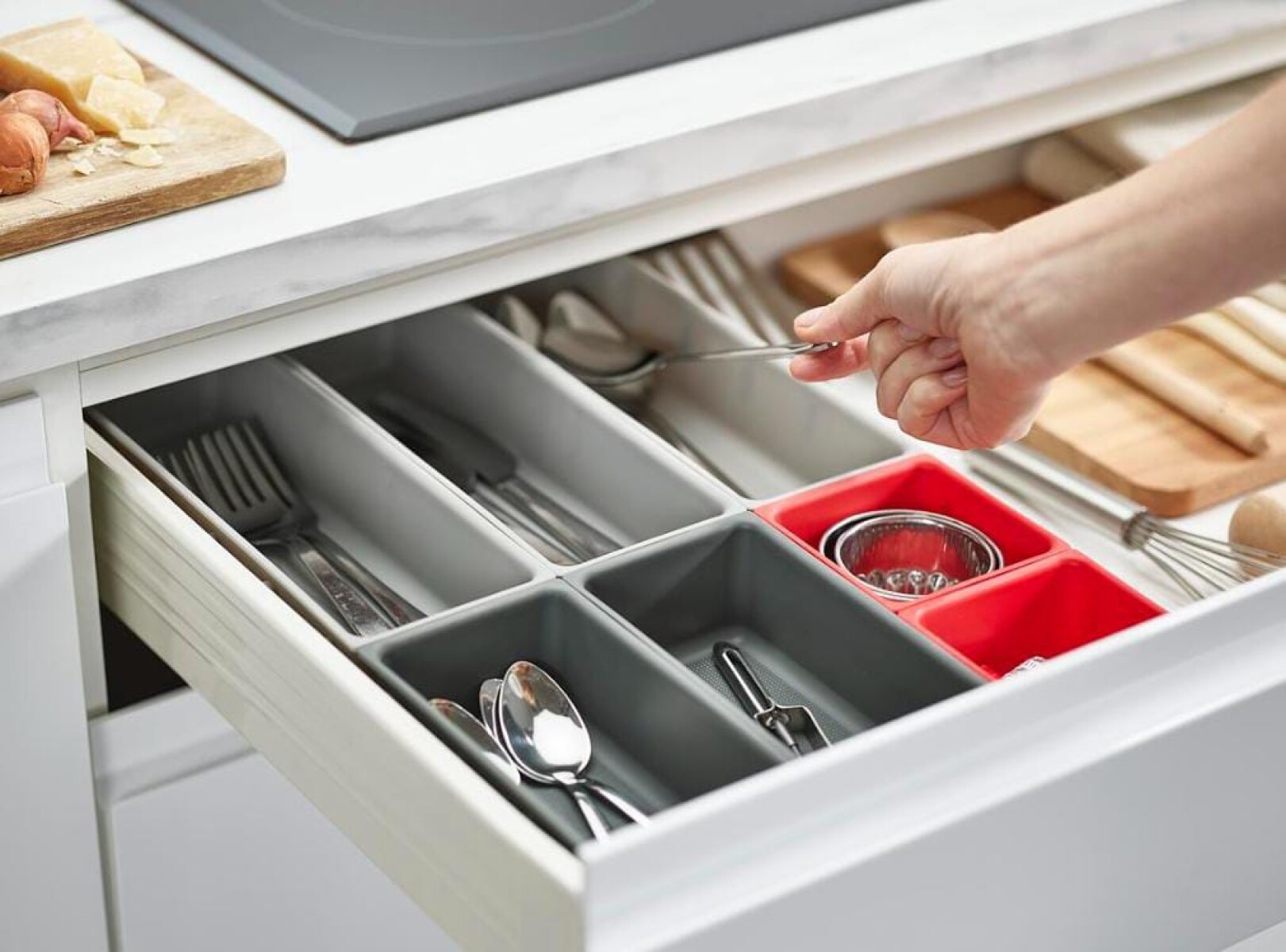 Organizador de Cajón Encastrable Joseph Joseph Duo 85190 – Set x7 Piezas 