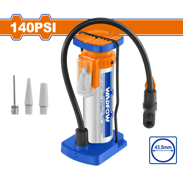 INFLADOR DE PIE 140 PSI WADFOW WPP2501 INFLADOR DE PIE 140 PSI WADFOW WPP2501