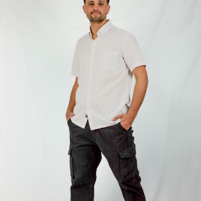 Camisa lino Malibú White