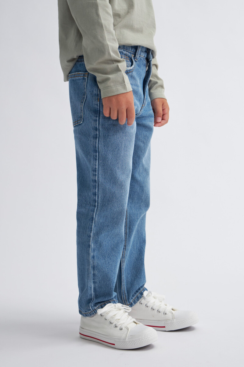 Pantalon jean Azul Claro