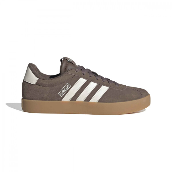 Championes Adidas VL COURT 3.0 mujer JI1247 Marron-blanco