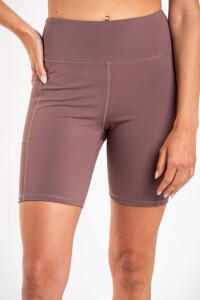 Biker Deportiva Tiro Alto Malva