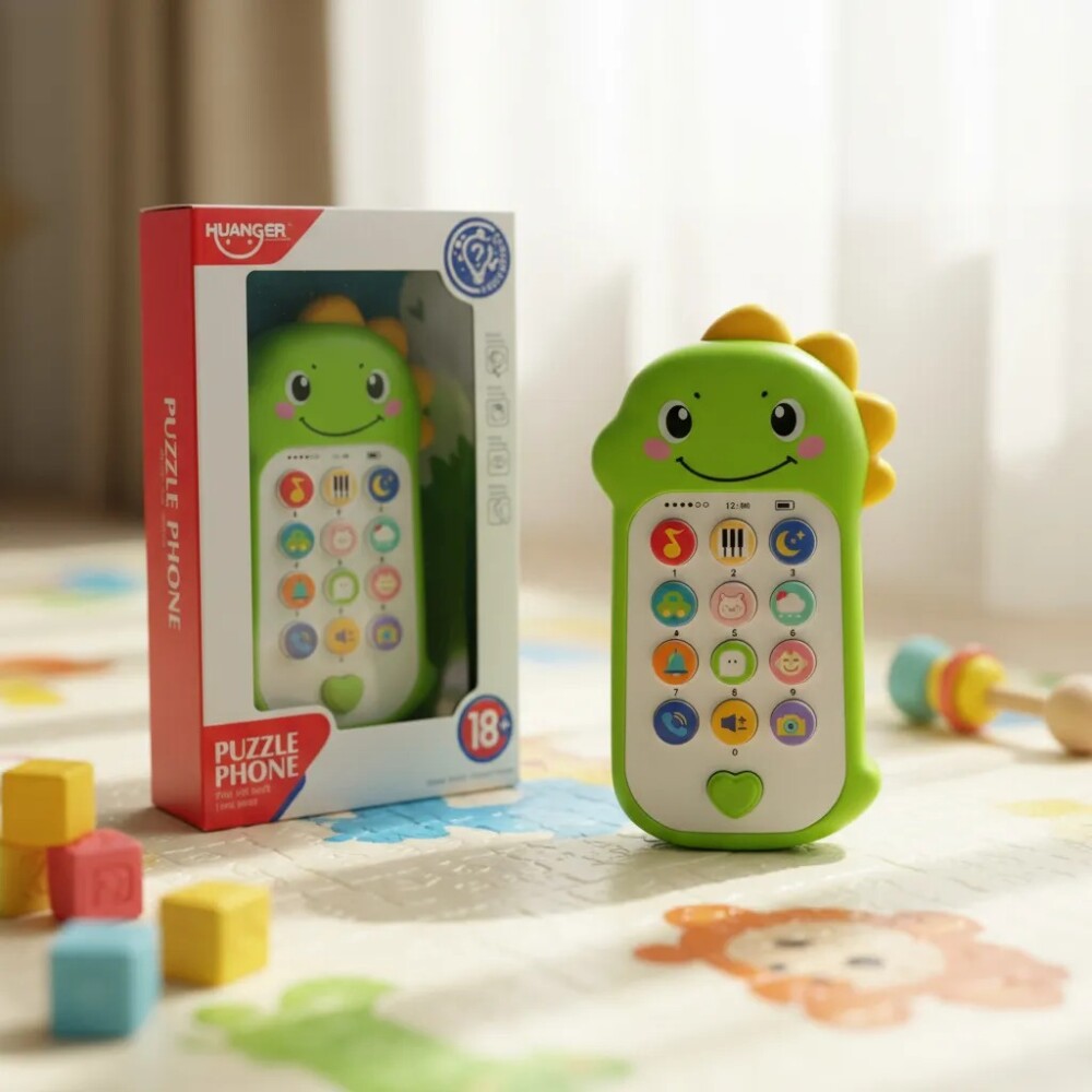 Telefono animales divertido HUANGER Dino