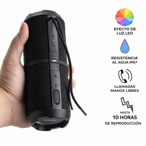 Parlante Portátil Sharp Bt290 NEGRO