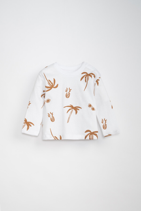 Remera estampa Blanco