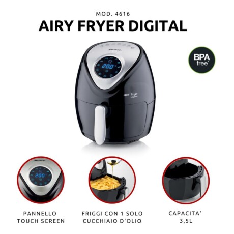Freidora sin Aceite Ariete 4616 3.5 L 001