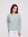 Sweater Vicenti Verde Agua