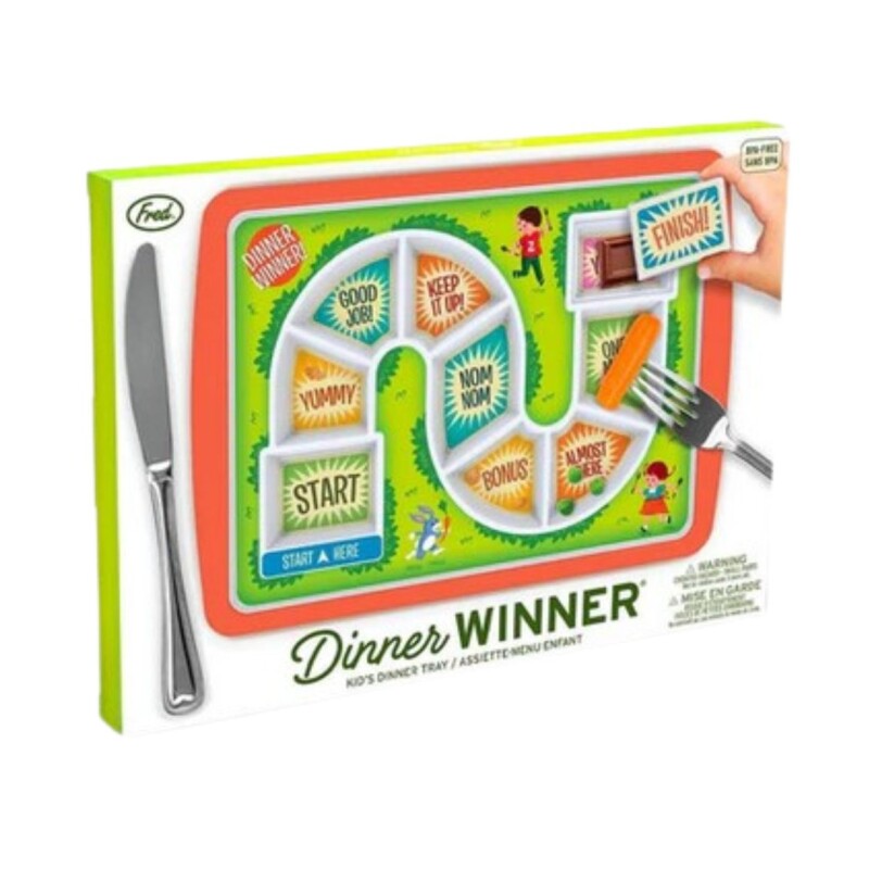 FF51 Plato Para Niños Con Juego De Laberinto Fred&friends - Classic