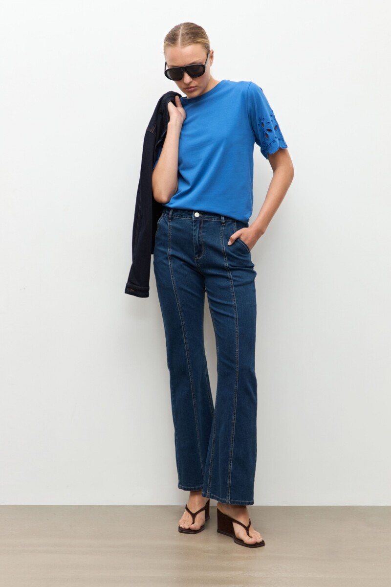 Jean flare Tina - jean medio 