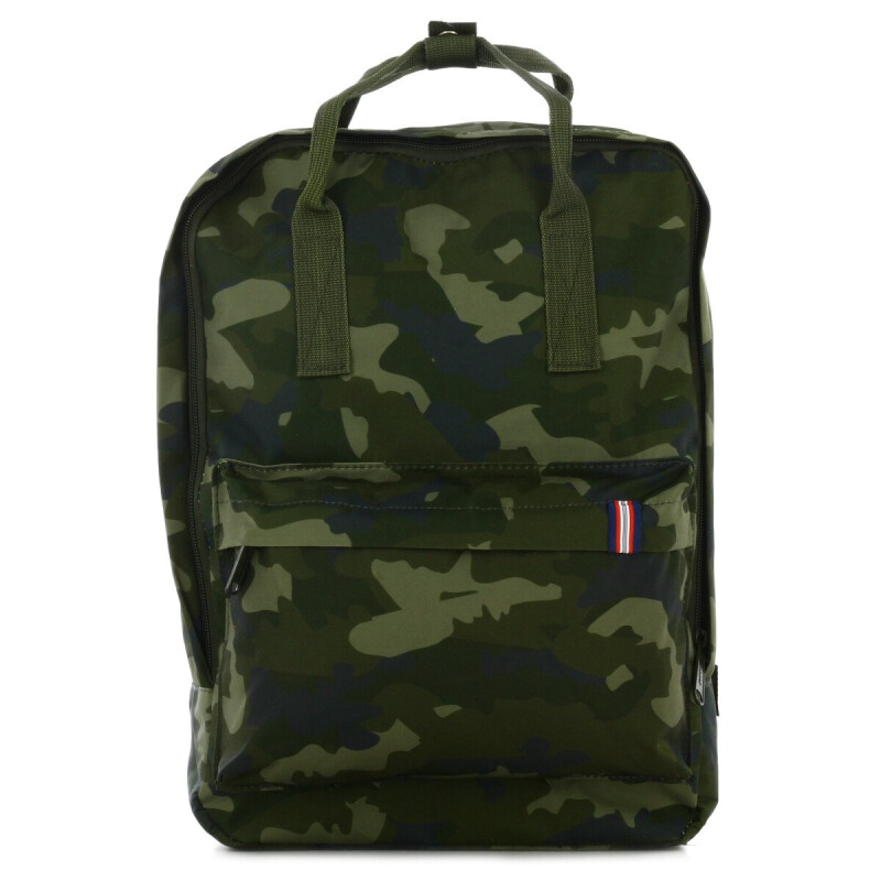 Mochila Topper Travel Printed Camuflado - Verde