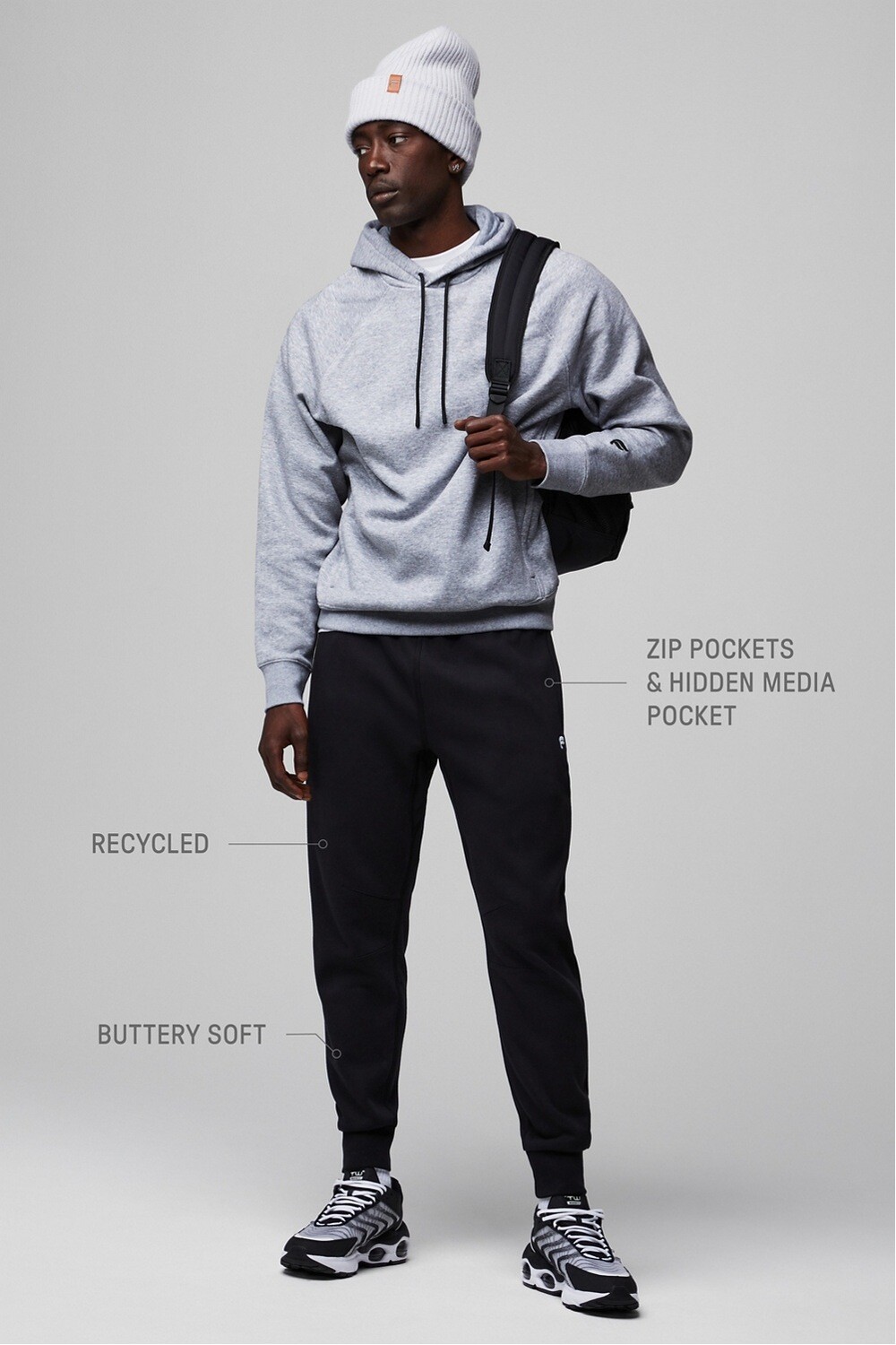 Pantalón The Go-To Jogger Hombre Black