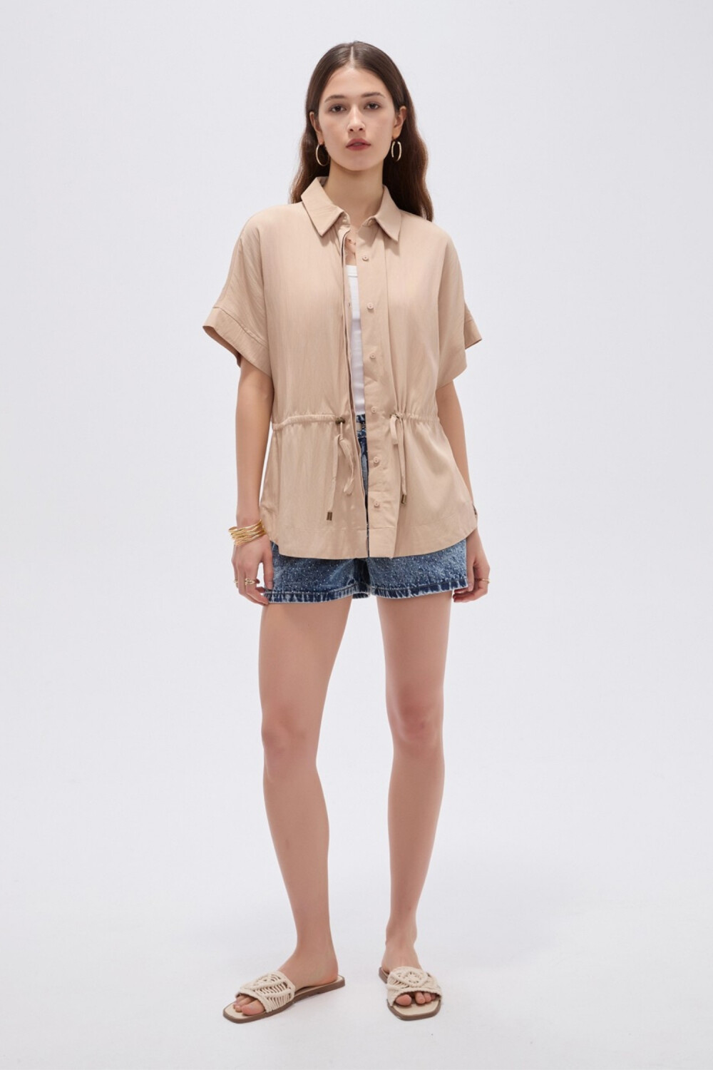 Camisa Tarea Beige