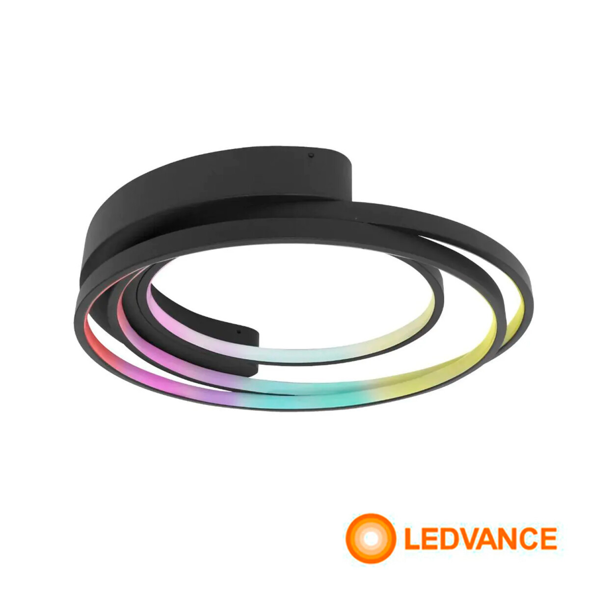 Panel LED LEDVANCE OSRAM Deco Smart Negro De Adosar 27W RGB 