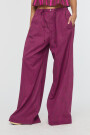 PANTALÓN RAYADO BOHO Fucsia