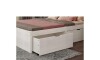 Cama Madera Maciza Con Cajones - Queen - Linea beauty Blanco