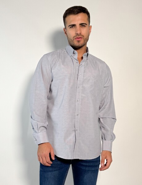 Camisa a cuadros Odiseo Gris