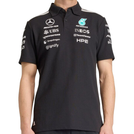 Remera adidas Polo Mercedes-AMG Petronas Formula 1 Black
