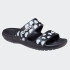 Crocs Classic Heart Print Slide Negro