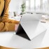 Estuche Funda Protector Soporte Tablet 10.1 10 9 Simil Cuer Color Variante Blanco