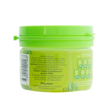 Edulcorante Tevias en Polvo Pote 120GR 001