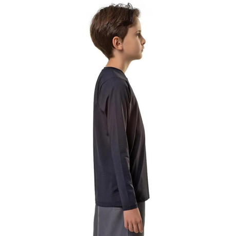 Remera Elite Termica Niño Negra S/C