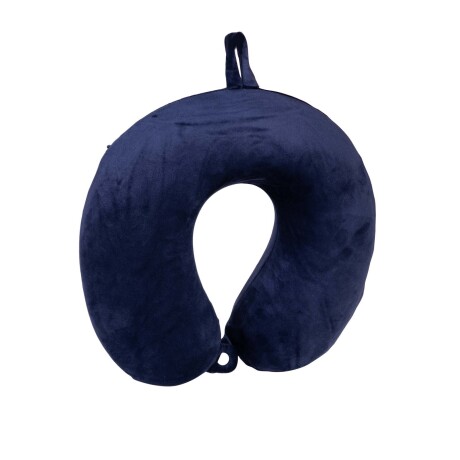 ALMOHADA VIAJE ALGODON AZUL A485