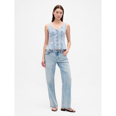 90S LR LOOSE LT MURRAY LIGHT INDIGO 1