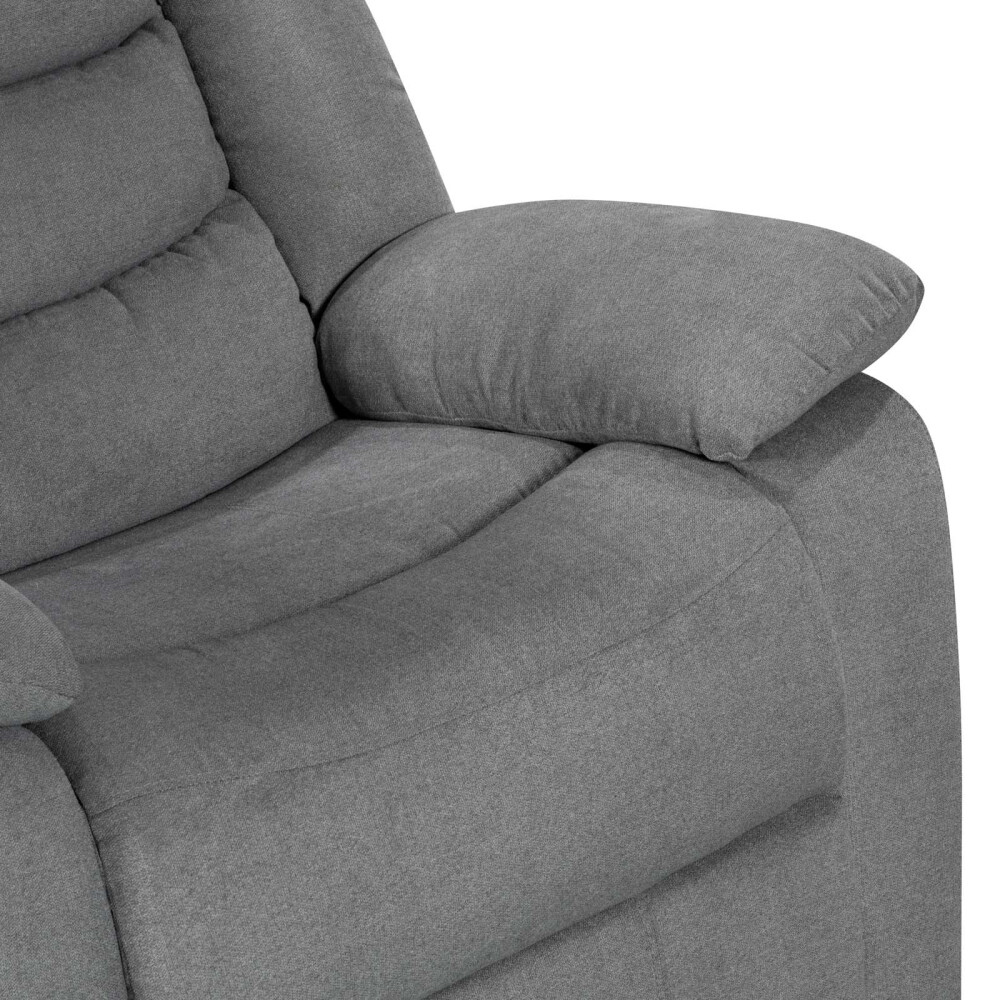 RECLINER ELÉCTRICO TELA GRIS MARSELLA II